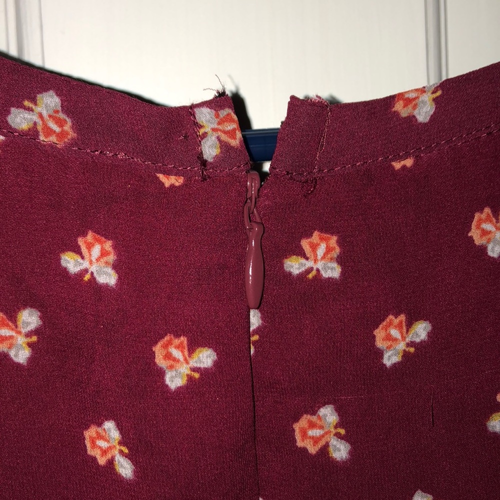 Maroon Romper - Picture 6 of 7
